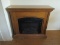 Twin Star Home Electric Fireplace Classic Flame Simulated Oak Cabinet Model #23EF010GAA