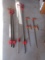 Lot Wood Working Bar Clamps, Spring Clamps Ratcheting Clamps