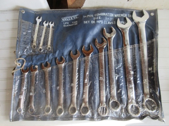 Valley 13 pcs. Combination Wrench Set Size 9-32 Not Missing #12