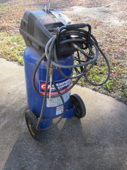 Campbell Hausfeld Built to Last 22 Gallon ASME Tank 6.9 SCFM 40 PSI Air Compressor Tank