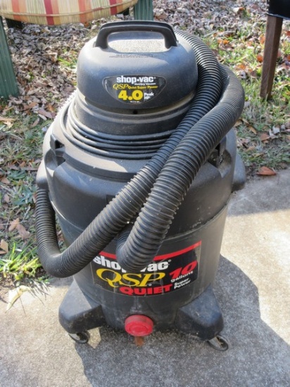 ShopVac QSP Quiet 10 Gallon Super Power 4.0 HP Peak