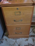 Oak 2 Drawer File Cabinet 28