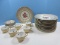 26pcs Gorgeous 1857 Antique Czechosslovakia 10 5/8