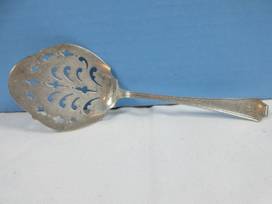 Davis & Freeman Sterling Silver Sliced Tomato,Pastries & Other Server Pieces 8 1/8"L-Wgt. 72G+/-