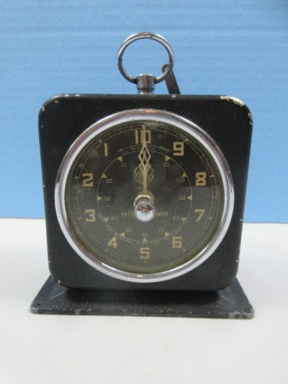 GE Interval Timer Typically Used in Medical Settings Particularly X-Ray Dept- Circa 1950's