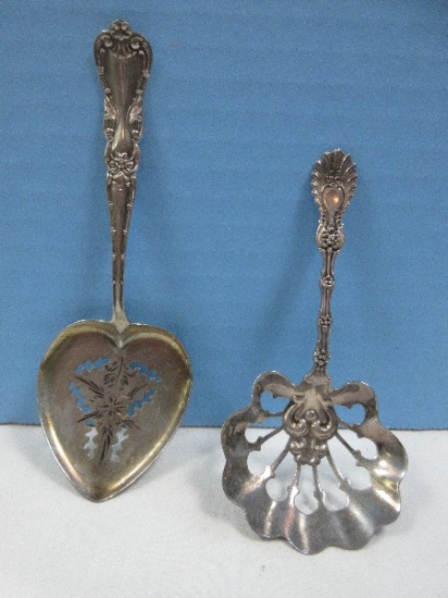 Whiting Mfg. Co. Sterling Silver Radiant Bon-Bon Spoon 4 3/8" Solid Pattern 1895 Wgt. 15.06G+/-