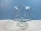 2 pc. Classic Pressed Glass Diner Pedestal Cake Stand and Dome Lid Approx. Overall 12