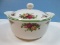 NEW Royal Albert Bone China Old Country Pattern Casserole Dish Bowl & Lid Tab Handles 2.5Qt