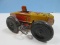 Vintage Marx Toys Litho Tin #4 Wind-Up Race Car Racer (Spring Loose) Circa 1930s-40s