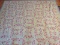 Vintage Summer Quilt Pattern Possibly Whirlyu Gig Approx. 68