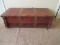 Early Red Cedar Blanket Chest/Hope Chest Trunk w/ Metal Straps and Tacks Accents Normal