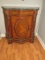 Extraordinary Louis XV Style Cabinet w/Green Marble Top, Applied Ormolus Sculptured Ornament