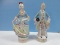 Rare Find Pair Ucagco China Colonial Couple 8 1/2