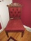 Gorgeous Petite Eastlake Walnut Victorian Parlor Chair Beautifully Carved Tufted Back