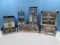Lot Carole Towne Collection Christmas Village Series Accessories Porcelain Gazebo, Park