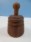 2pc Traditional Wooden Butter Mold Stamp Press Sheaf Pattern Bundle of Wheat-6
