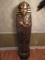 Rare Find Awesome Design Toscano Replica King Tuts Sarcophagus Life Size Bookcase/Storage