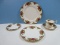 NEW 5pc Place Setting Royal Albert Bone China Old Country Rose Pattern Montrose Shape Red &