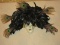 Extraordinary Gorgeous Black Feather Masquerade Mask Venetian Style