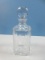 Signed Altantis Crystal Jase Pattern Criss Cross & Vertical Cut Design 10 1/2