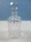 Signed Atlantis Crystal Madalena Pattern Vertical and Criss-Cross Cut Designs w/ Minimalist