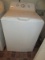 White GE Top Load Washing Machine Washer Stainless Basket 4.2 Cubic Feet Capacity Model