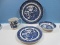 Johnson Brothers Earthenware Iconic Blue Willow Pattern Blue/White High-Quality Version