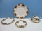 NEW 5pc Place Setting Royal Albert Bone China Old Country Rose Pattern Montrose Shape Red &