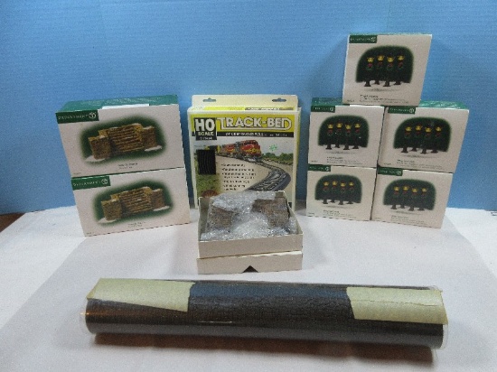 Lot Department 56 Village Accessories & Other 2-Stone Stairway, 5 Boxes Turn-of-The-Century