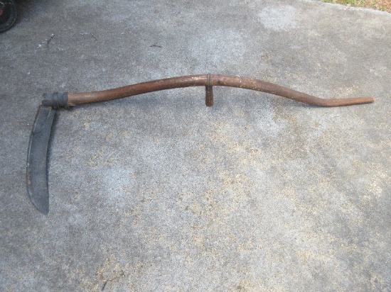 Early Scythe Agricultural Tool for Cutting Grass or Crops Harvesting