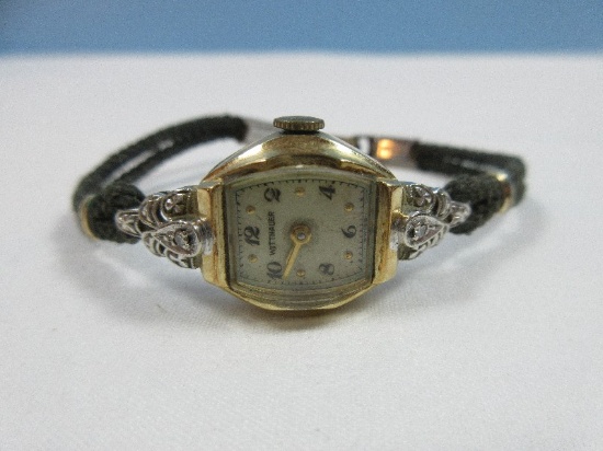 Rare Find Vintage Wittnauer 14K Gold Ladies Wrist Watch