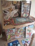 Collection Misc Puzzle Art Glued Various Designs Lobster Serenade, Animal party etc.