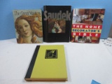 4 Books The New Yorker Album 1925-50 1951, Great Masters of European Art 2004, The Home