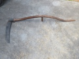 Early Scythe Agricultural Tool for Cutting Grass or Crops Harvesting