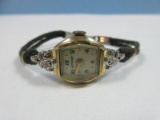 Rare Find Vintage Wittnauer 14K Gold Ladies Wrist Watch