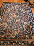 Classic Persian Style Floral Pattern Area Rug “La Fontaine” Design