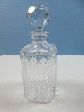 Signed Atlantis Crystal Madalena Pattern Vertical and Criss-Cross Cut Designs w/ Minimalist