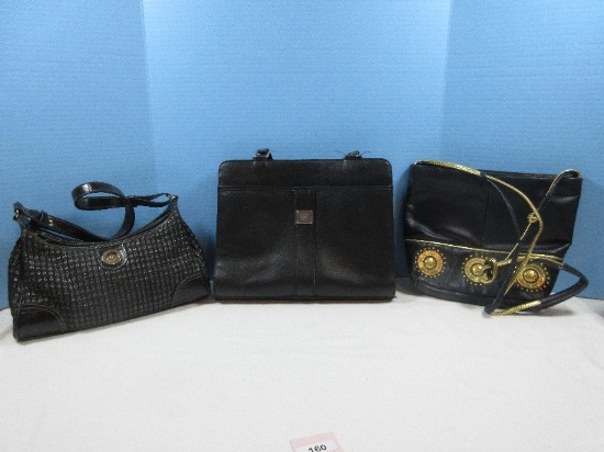 3 Ladies handbag, Shoulder Bag, Handbag Dual Compartments CL America, Liz Claiborne &