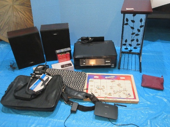 Lot Memorex Aluminum Wireless Clock Radio-NIB,   Maxwell Audio Cassettes New, Pair York