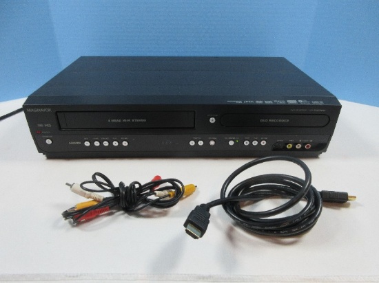 Magnavox Video Cassette Recorder/DVD Recorder Combo Model No.ZV427MG9A