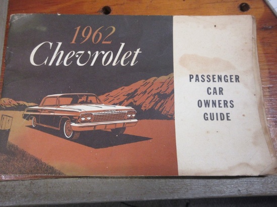 1962 Chevrolet Passenger Car Owners Guide