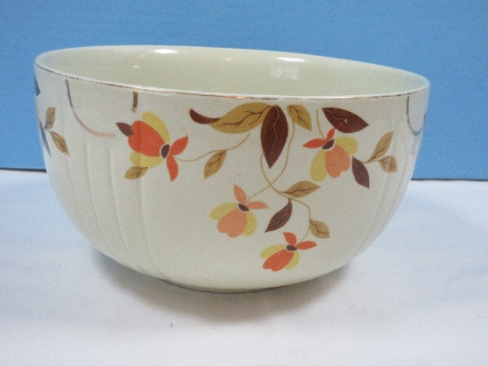 Hall's Superior Kitchenware Autumn Leaf Pattern 3 1/2 Qt Radiance Mixing Bowl