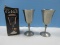 Lot Pair Boardman Colonial Pewter 7