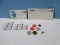 Lot First Day of Issue Postage Stamps, Nixon Agnew Campaign & Other Buttons/Stamps