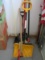 Yard Tools Suncast Telescoping Handle Shovel, Rakes, Steel Core Multi-Purpose 8