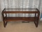 Exceptional Lou Hodges Style Mid Century Modern Cantilevered Console Table w/Lower Shelf &