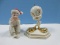 2 Lenox Collectors Classic Looney Tunes Warner Bros. Tweety Bird Porcelain 5 1/2