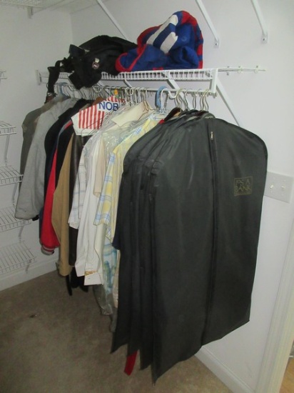 Lot Men's Clothes Joseph A. Bank Suits Size 44S,Solid Colors/1 Pattern, Short Sleeve/Dress Shirts