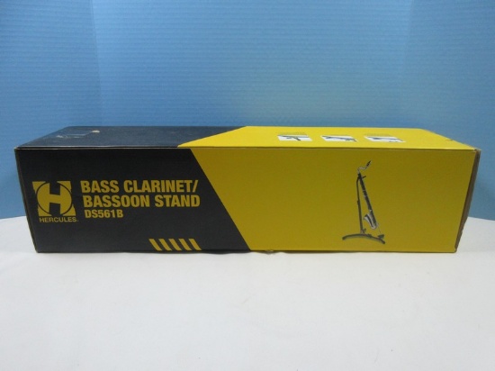 Hercules Bass Clarinet/Bassoon Stand Model DS561B-  NIB