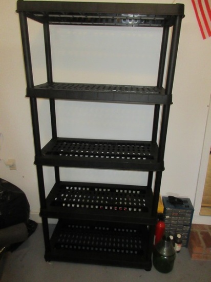 Greenmade Utility Rack Storage Shelf Unit 74"H x 35 1/2" x 17"
